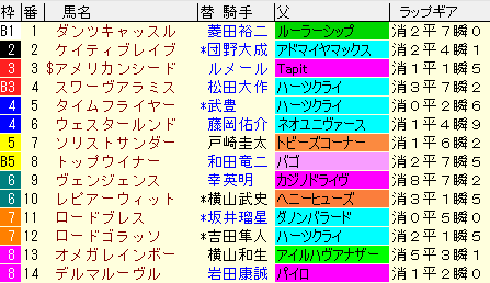 エルムステークス2021予想｜ソリストサンダーまとめ表1位 | 競馬 ...